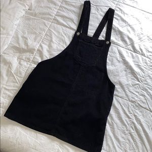 Forever 21 corduroy overall skirt